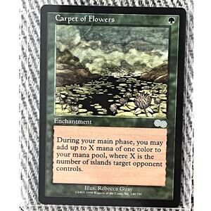 Carpet of Flowers – 1998 Urza’s Saga – Magic: The Gathering